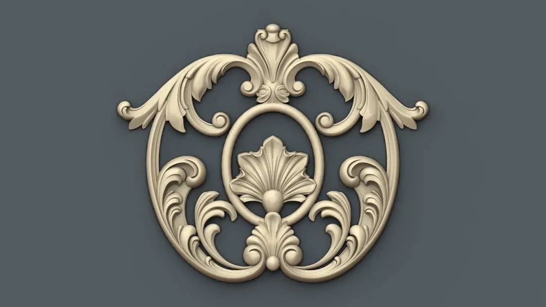 Stl Format 3D Furniture Decoration - 005 1