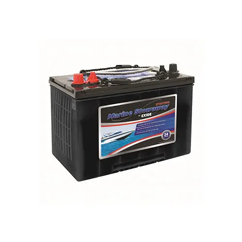 Stowaway Exide Marine Battery Msst27 - 12V, 730 Cca, 90Ah 1