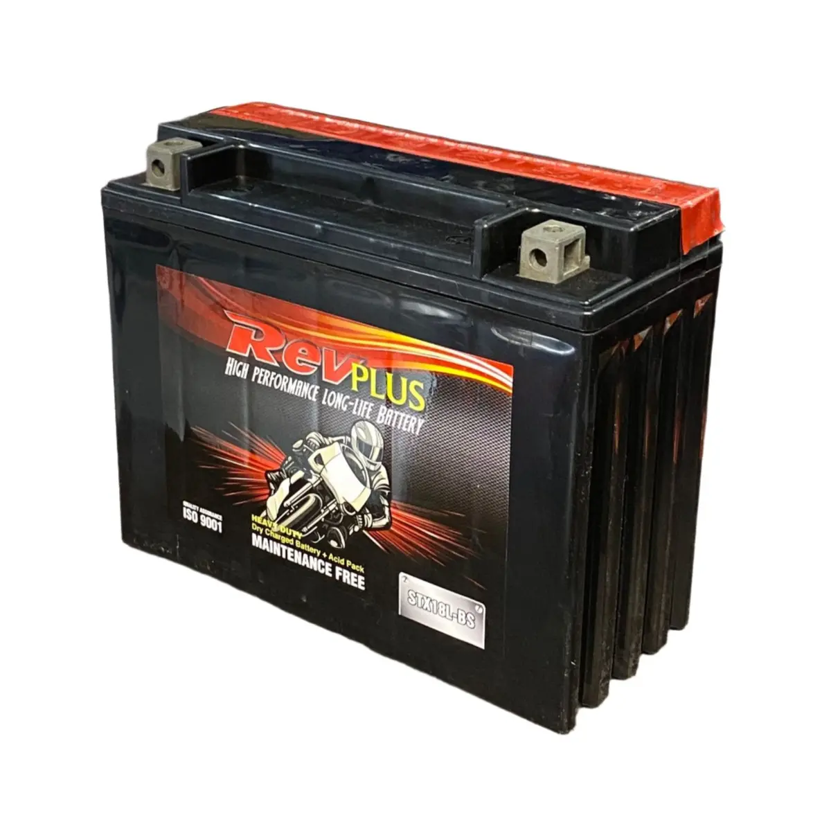 Revplus Stx18l-Bs Motorbike Agm Battery - 12V 18Ah 250Cca 1