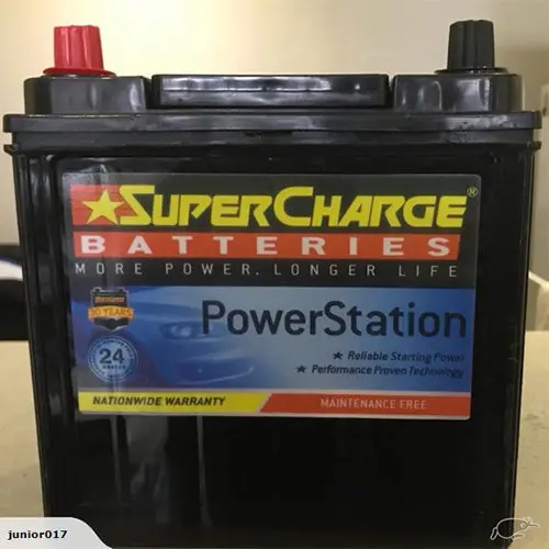 Supercharge Ns40zr Battery, 12V 300 Cca, 24-Month Warranty (Right Option) 1