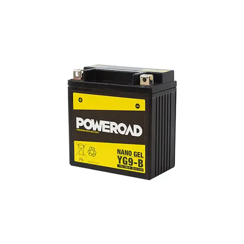 12V Scooter Motorbike Battery Poweroad Nano Gel Yg9-B 10Ah 1