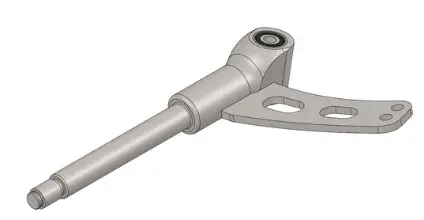 Spindle Stub Axle Daytona Left 1