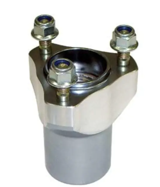 Front Wheel Hub Medium For Stub Axle 17Mm - Int.58Mm With Bearings,L=80Mm 1