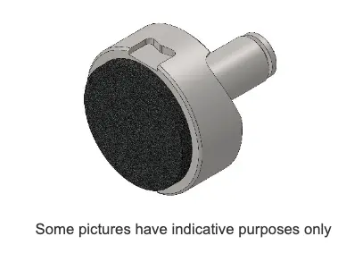 Brake Pad For Delfino With Notched Piston - Left 1