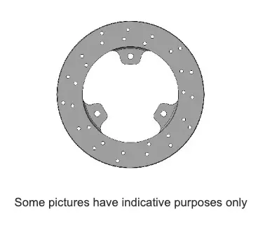 Front Self-Ventilated Brake Disc 150X13mm 1