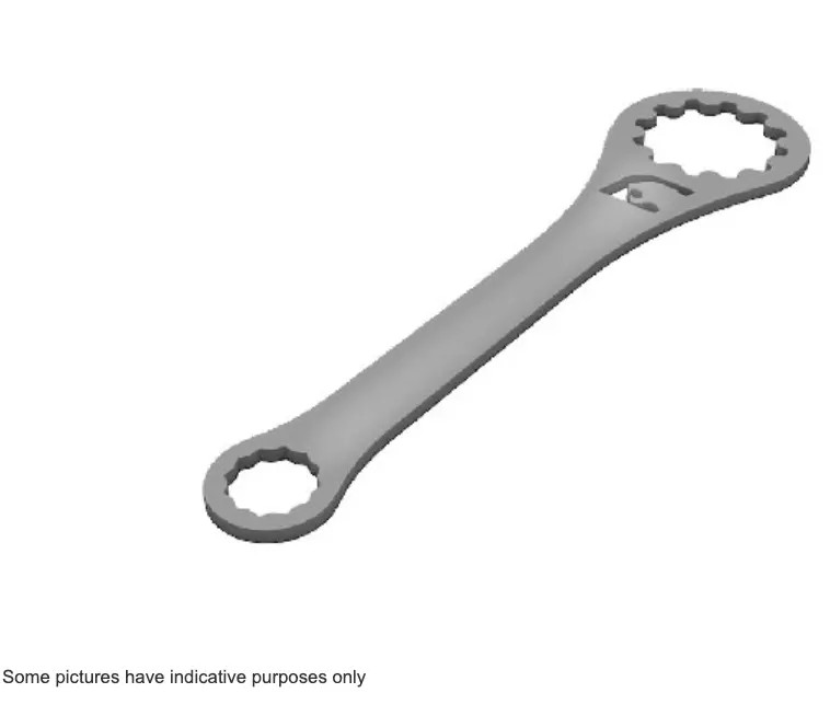 Easy Caster Adjustment Wrench Inox Steel 1