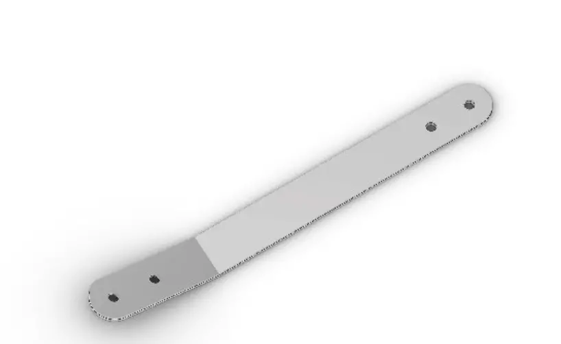 Lower Bracket For Full Size Front Panel - 2025 Chromed 1