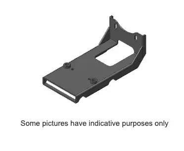 Engine Mount For Honda Gx35/50 (Laser Cut)- Black Anodized 1