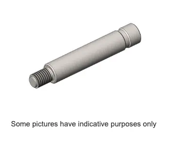 Stub Axle Pin For Indoor Kart - 20Mm 1