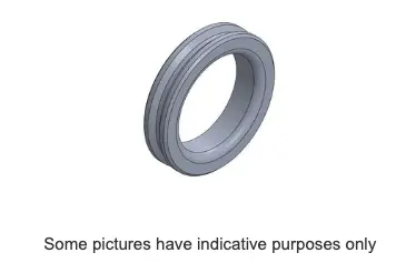 Spacer For Stub Axle 6Mm, Diam.20Mm - Raw 1
