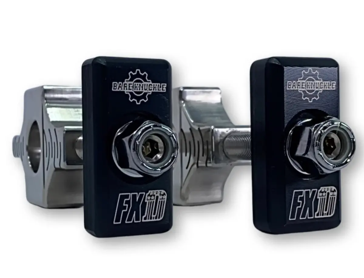 Bare Knuckle Performance 1991-2005 Dyna Complete Axle Adjuster Kit 1