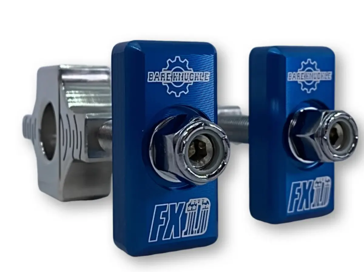 Bare Knuckle Performance 1991-2005 Dyna Complete Axle Adjuster Kit 3