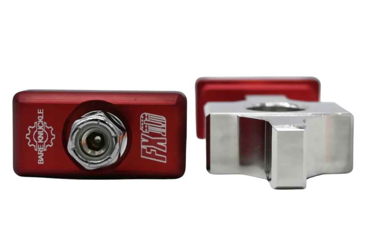 Bare Knuckle Performance 1991-2005 Dyna Complete Axle Adjuster Kit 4