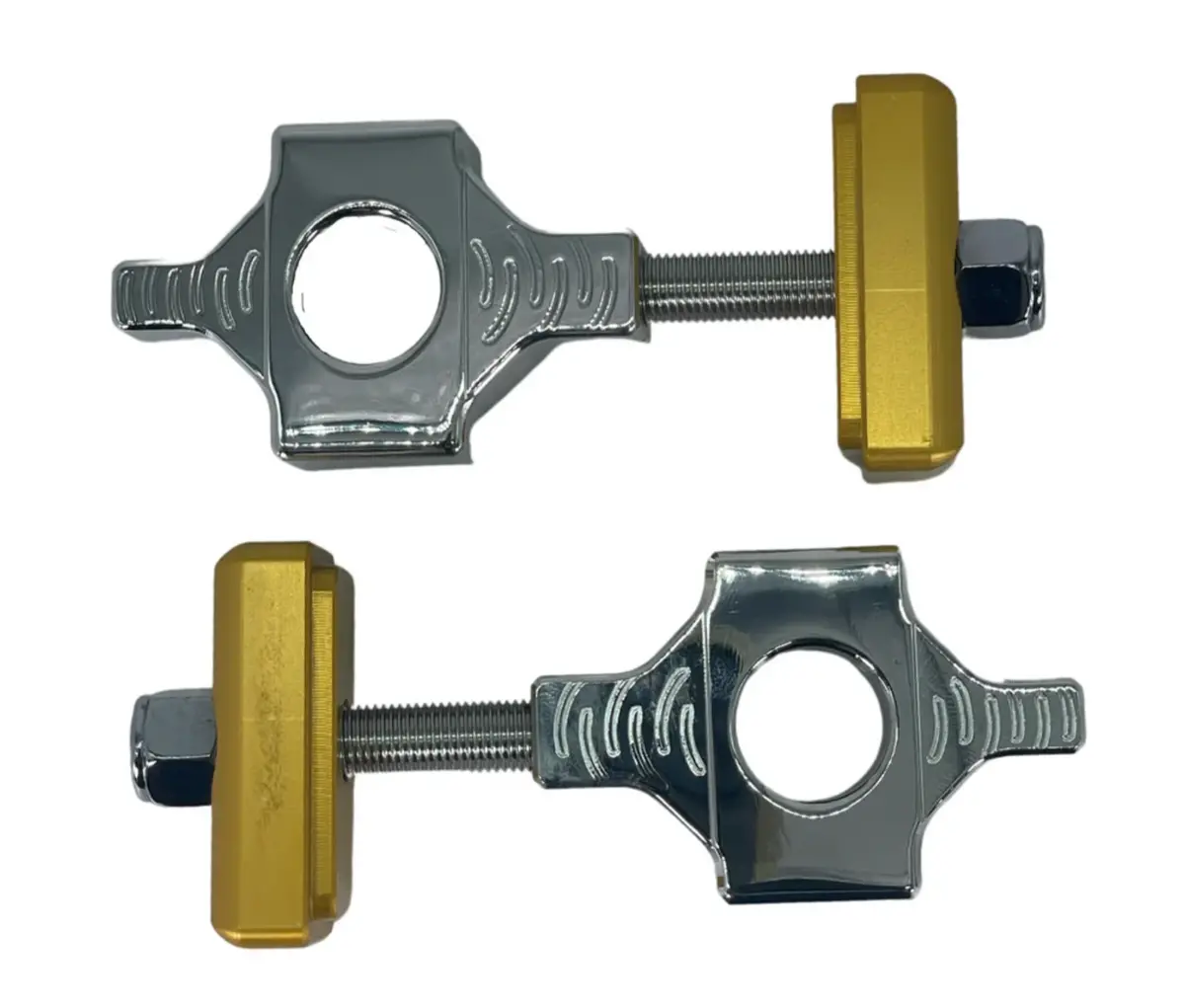 Bare Knuckle Performance 1991-2005 Dyna Complete Axle Adjuster Kit 8