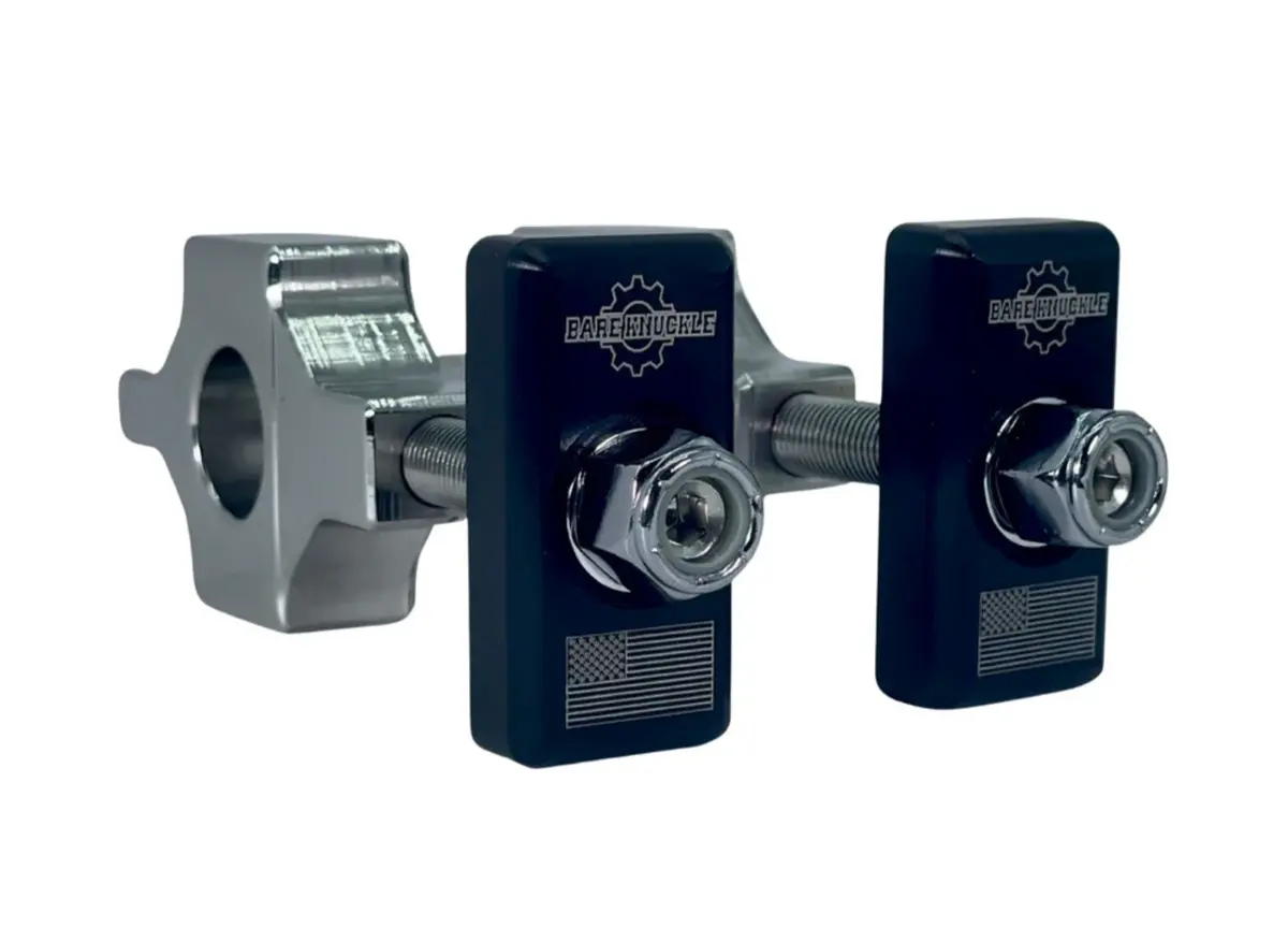 Bare Knuckle Performance 1991-2005 Dyna Complete Axle Adjuster Kit 5