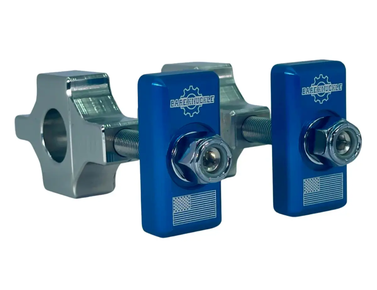 Bare Knuckle Performance 1991-2005 Dyna Complete Axle Adjuster Kit 7