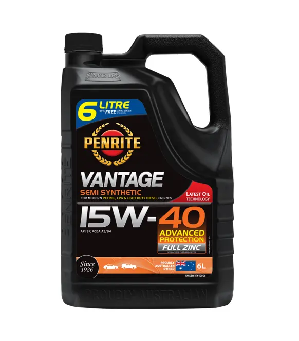 Penrite Vantage Semi Synthetic 15W-40 6L Engine Oil - Vansemi15w40006 1