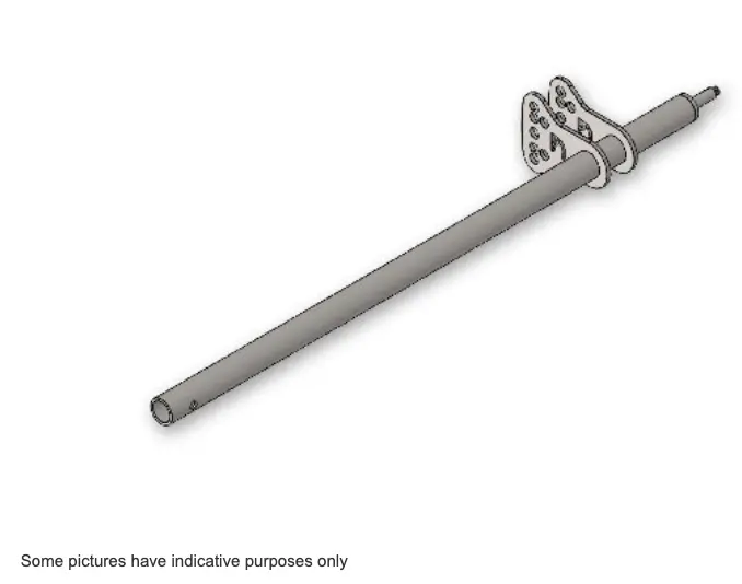 Steering Column 515Mm With 2 Brackets - 2025 1