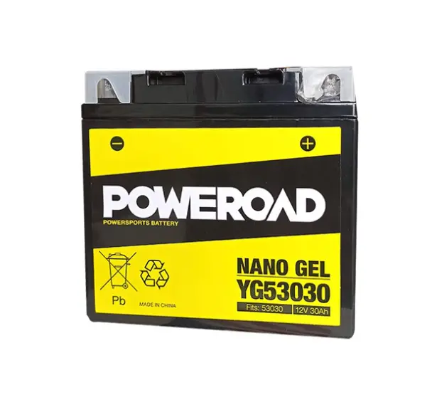Poweroad Nano Gel Motorbike Battery 12V 28Ah - Yg53030 1