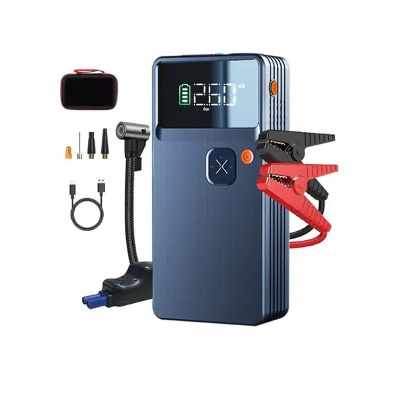 Powertrain 2-In-1 Car Jump Starter With Air Compressor - Ka200 1