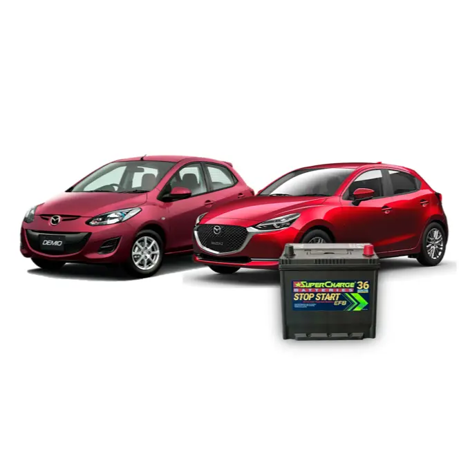 Mazda Demio 2 Battery I-Stop 1