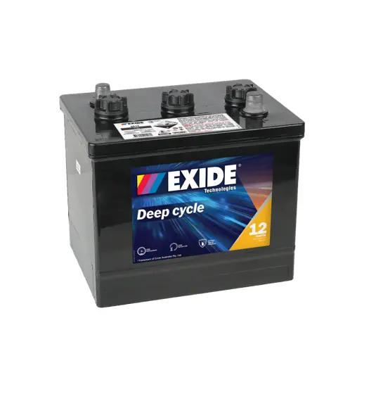 Exide Ed12 6V Deep Cycle Battery - 600Cca 105Ah 1