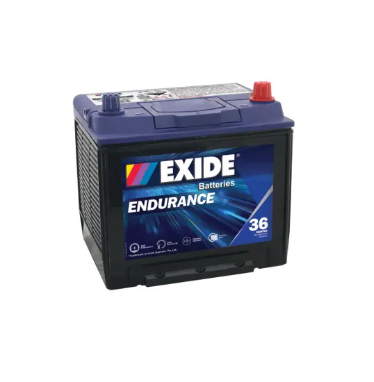 Exide 55D23cmf Endurance Car Battery - 12V 600Cca (55D23l) 1