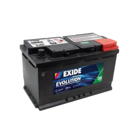 Exide Ssagm-77Eu Agm Start-Stop Battery - 80Ah 800Cca 1