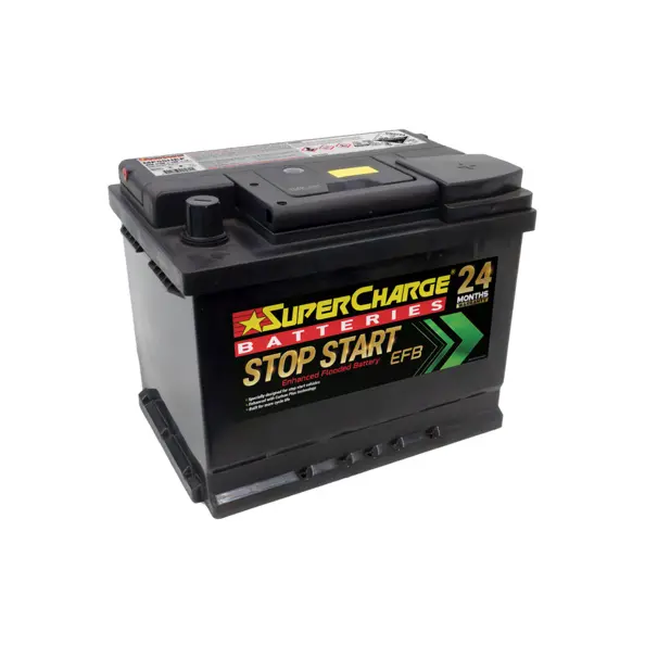 Supercharge Mf55hef Efb Stop-Start Battery - 60Ah 660 Cca 1