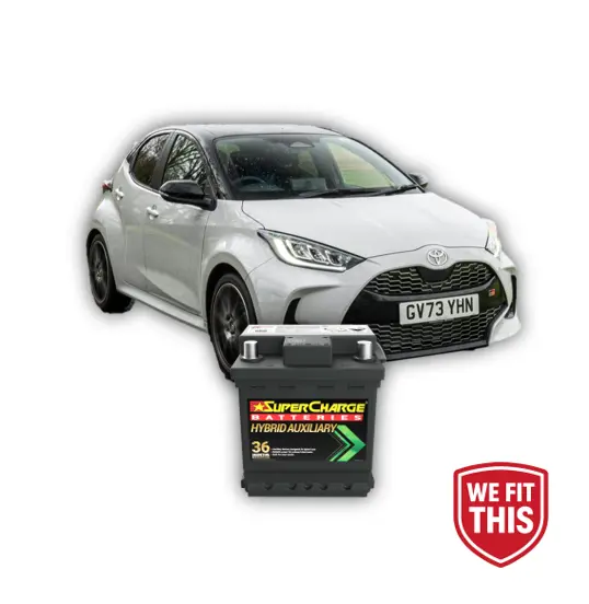 Toyota Yaris Hybrid Auxiliary Battery (2020 Onwards) 1