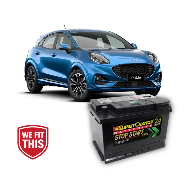 Ford Puma Battery - Stop-Start Efb 70Ah 1