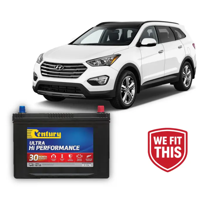 Hyundai Santa Fe Diesel Battery (2005-2017) Non Stop-Start 1