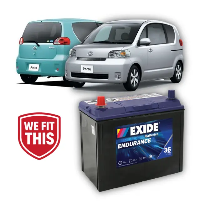 Toyota Porte Battery (2004-2012) 1