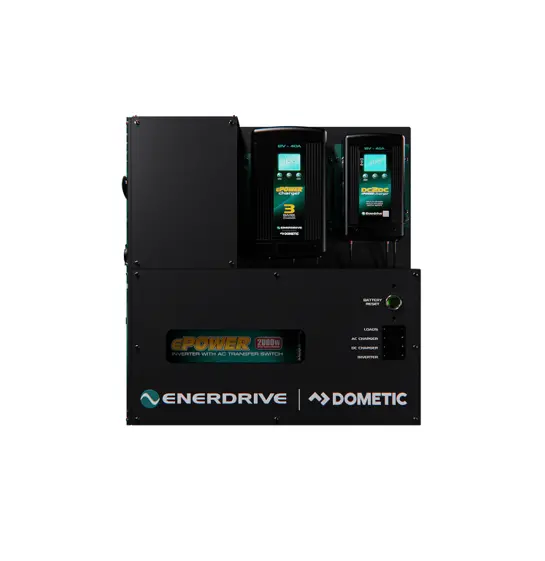 Enerdrive Adventurer System Right 40Ac, 40Dc, 2000X Inc. Epro+ 2