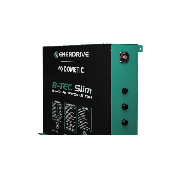 Enerdrive B-Tec Lifepo4 Slim Case Battery - 12V 400Ah 1
