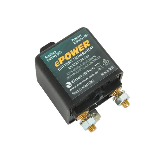 Enerdrive 12/24V 140A Dual Sense Vsr Relay Ip54 1
