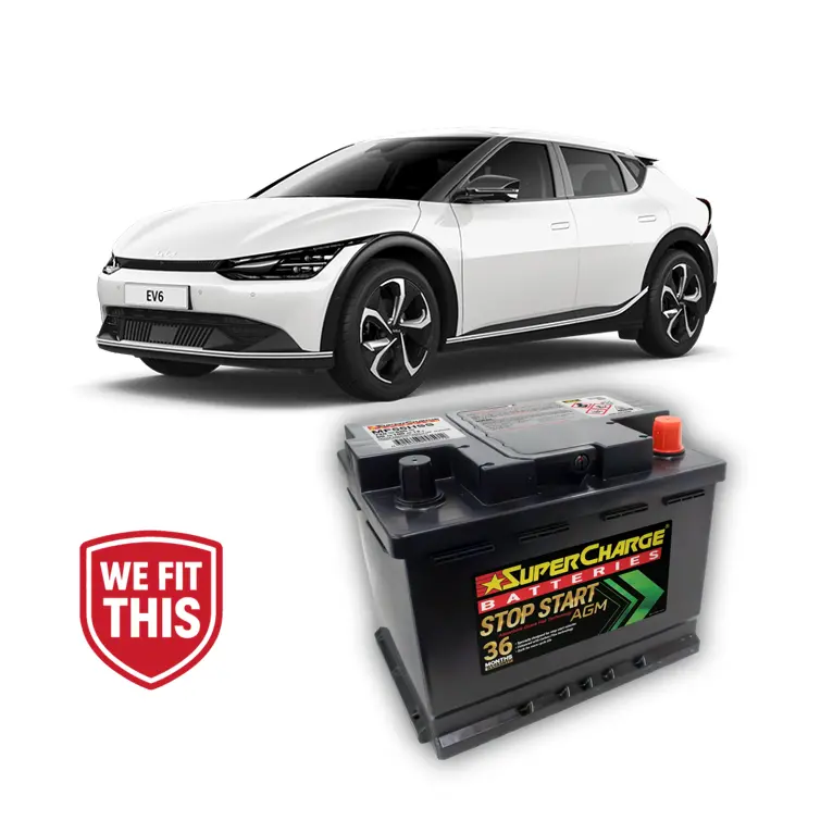 Kia Ev6 Auxiliary Battery - Agm 60Ah 1