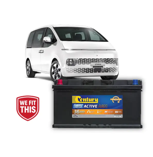 Century Din75rhagm Stop-Start Agm Battery - 80Ah 800Cca 1