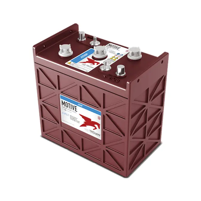 Trojan J250p 6V Flooded Lead Acid Deep-Cycle Battery - 250Ah 1
