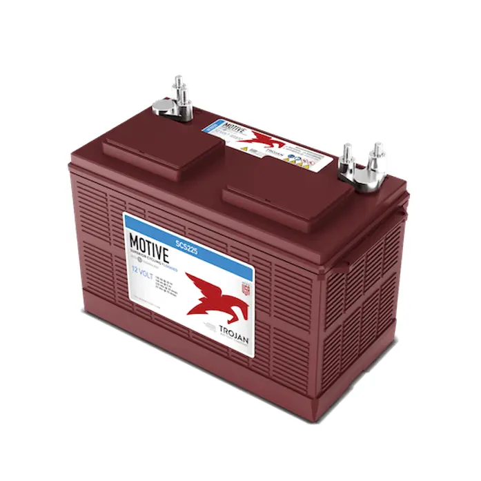 Trojan Scs225 12V Flooded Lead Acid Battery Deep-Cycle - 130Ah 1