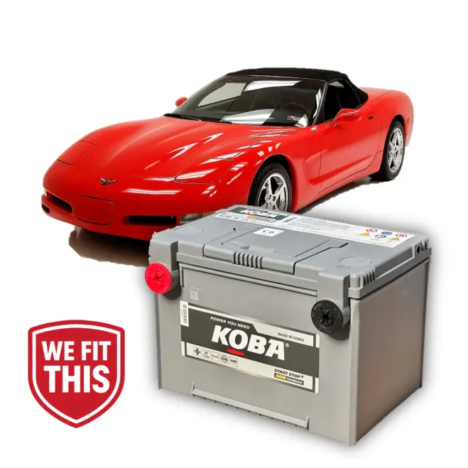Chevrolet Corvette C5 Agm Battery (2001-2004) 1