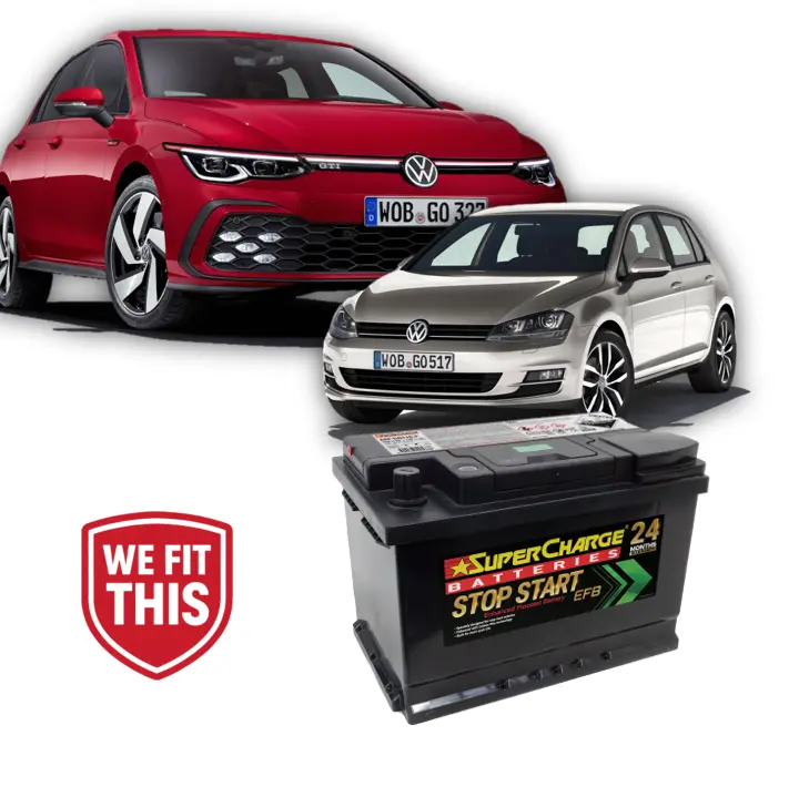 Volkswagen Golf Mk7 Mk8 Stop-Start Battery (2012-Onwards) 1