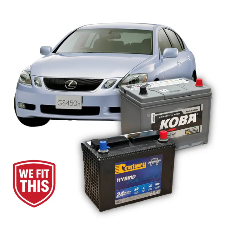 Lexus Gs450h Auxiliary Batteries (2005-2011) 1