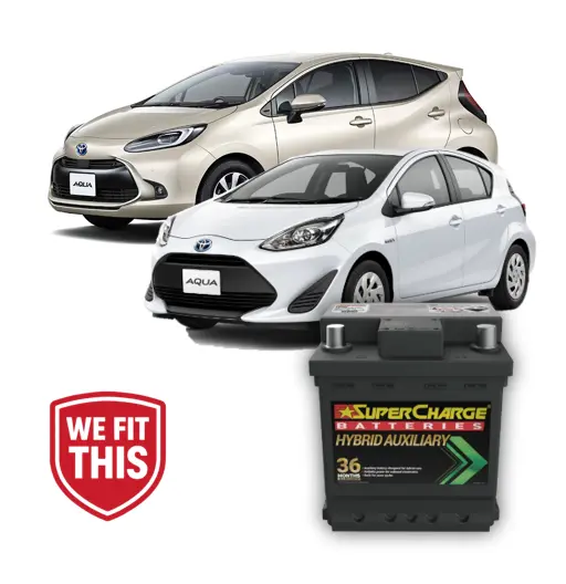 Toyota Aqua Hybrid Auxiliary Battery (2017 Onwards) 1