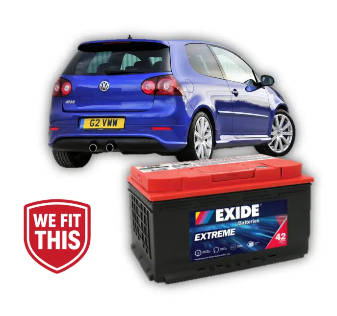 Volkswagen Golf R32 Mk5 Heavy Duty Battery (2005-Onwards) 1