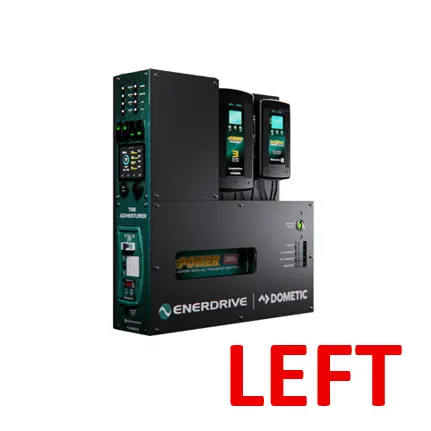 Enerdrive Adventurer Power System Left 40Ac, 40Dc, 2000X Inc. Simarine 1