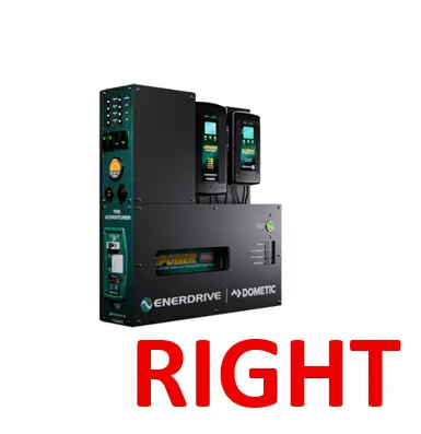 Enerdrive Adventurer System Right 40Ac, 40Dc, 2000X Inc. Epro+ 1
