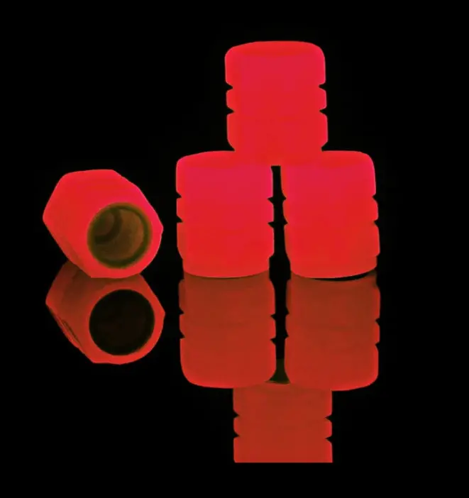 4Pcs Luminous Tire Valve Caps – Led Light For Wheels 3