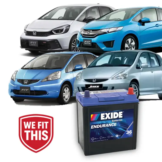 Honda Fit Jazz Battery (2001-Onwards) 1