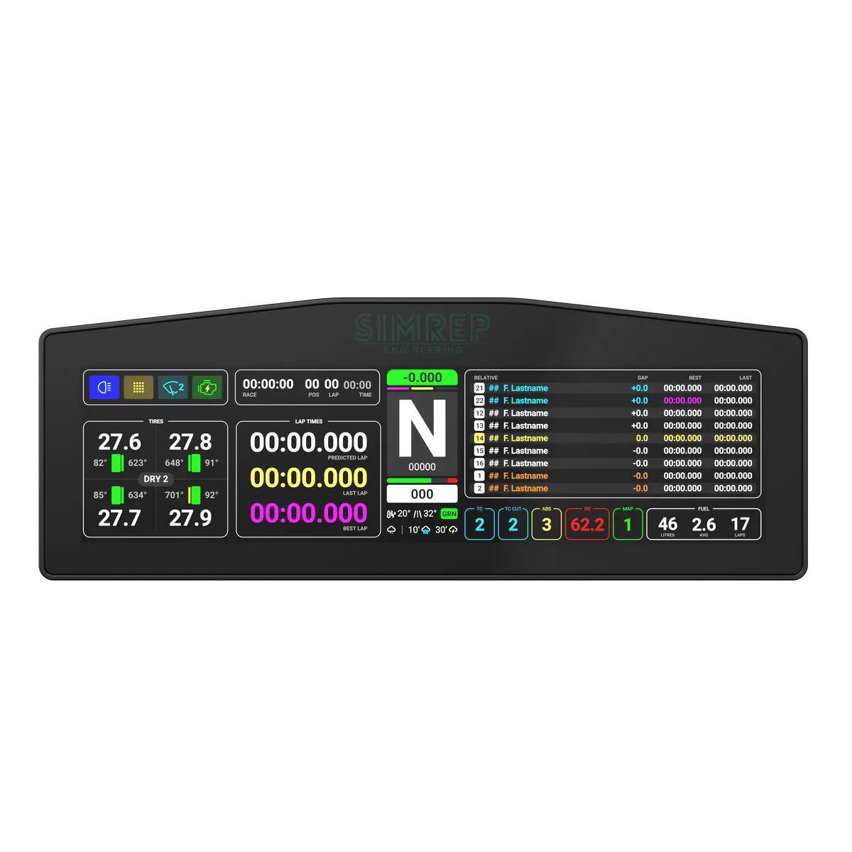 Sim Dashboard Dduxx1 Reacondicionado 1